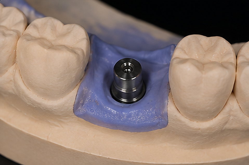 Technique : Couronne unitaire sur implant